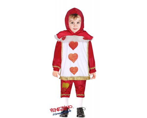 Costume di carnevale CARTE DI CUORI 